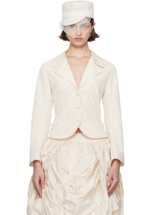 Renaissance Renaissance SSENSE Exclusive Bridal Capsule Tank Double Layer Blazer