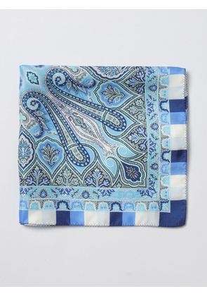 Pocket Square ETRO Men color Blue