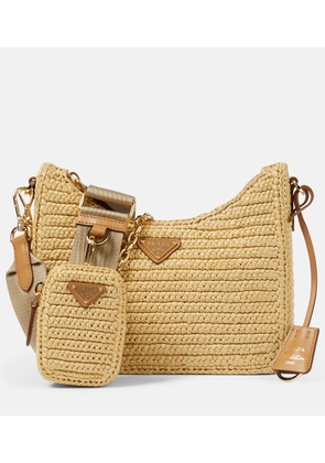 Prada Re-Edition 2005 Small raffia shoulder bag