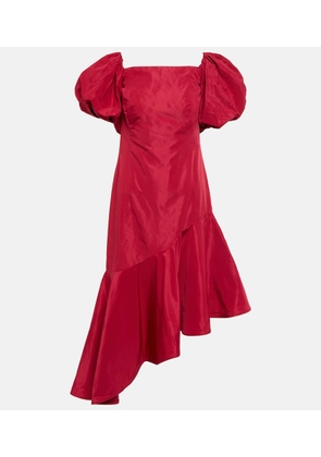 Polo Ralph Lauren Ruffled taffeta midi dress