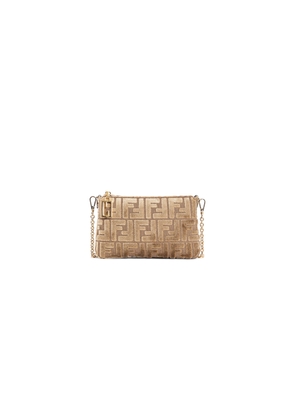 FF Velvet Baguette Pouch
