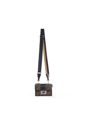 FF Jacquard Double Baguette Bag