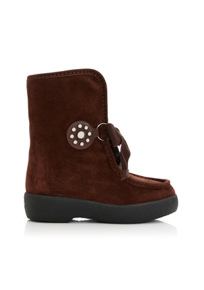 Valentino Garavani Snowish Shearling Boots - Moda Operandi