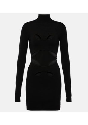 Dion Lee Mobius Loop cutout wool-blend minidress
