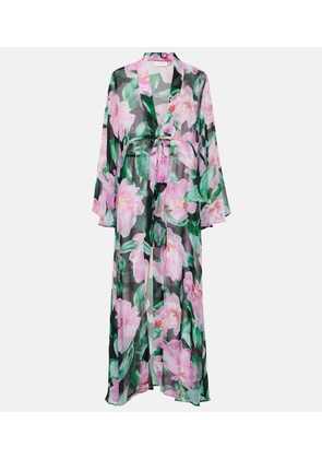 Alexandra Miro Betty floral kaftan