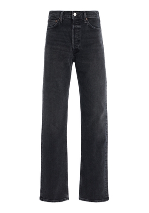 Agolde 90's Pinch Waist High-Rise Straight-Leg Jeans - Moda Operandi