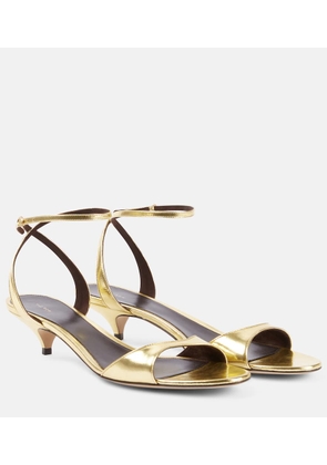 The Row Vika 35 leather sandals