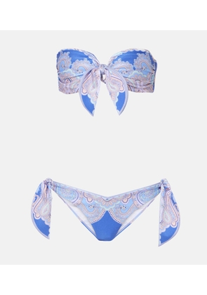 Zimmermann Maxine Scarf Tie paisley bikini