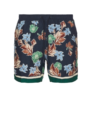 Agua Bendita Cece Shorts in Navy - Navy. Size 32 (also in 34, 36).