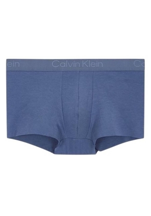 Calvin Klein Blue Indigo Cotton-Blend Trunks