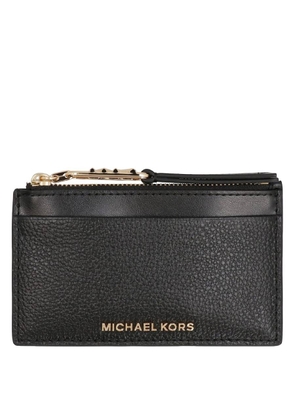 Michael Kors Black Empire Leather Card Holder