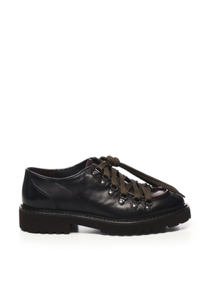 Doucal's Leather Derby Lace-up Shoes