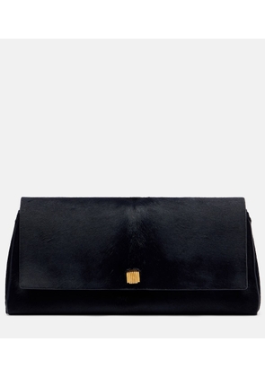 Khaite Audrey calf hair clutch