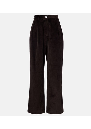 The Frankie Shop Norstrand cotton corduroy straight pants
