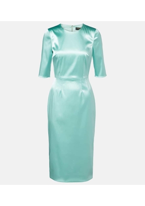 Dolce&Gabbana Satin midi dress