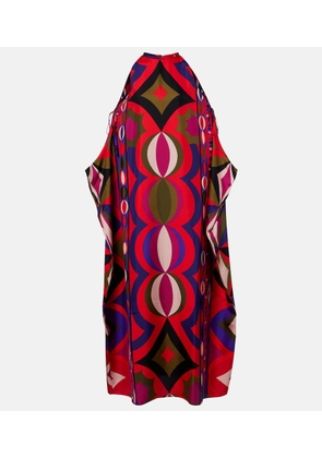 Pucci Collane cutout silk kaftan