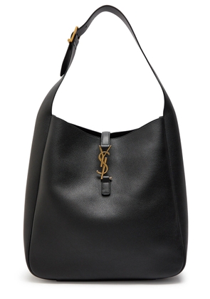Saint Laurent Le 5 à 7 Large Grained Leather Shoulder bag - Black - One Size