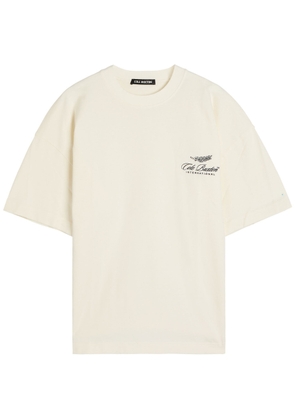 Cole Buxton Logo-embroidered Cotton T-shirt - White - L