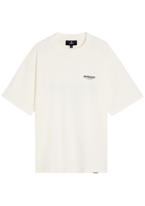 Represent Owners' Club Logo Cotton T-shirt - White - L