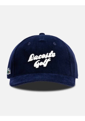 Men's Embroidered Corduroy Golf Cap