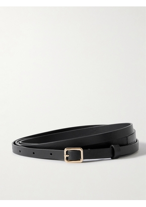 CARVEN - Leather Belt - Black - 80,85,90