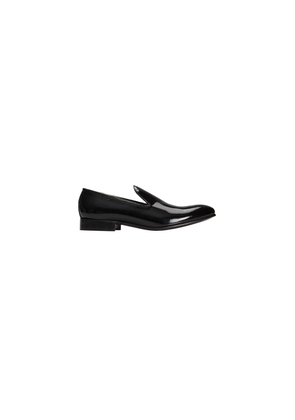 Roberto Pepe Luxury Black Calfskin Loafer - EU42/US9