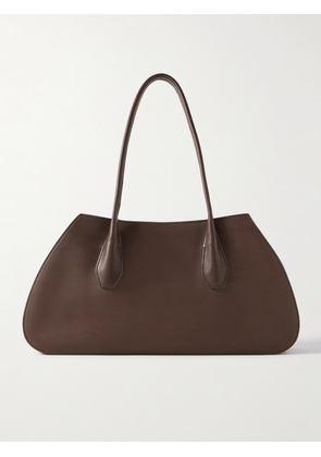 The Row - Alger Leather Shoulder Bag - Brown - One size