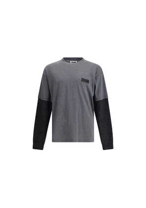 Magliano Trauma long sleeve in contrast T-shirt - S