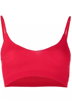 Cashmere In Love Alessi cashmere-blend bralette - Red