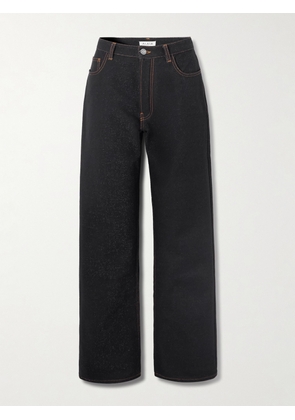 Alaïa - Straight-leg Jeans - Black - FR 34,FR 36,FR 38,FR 40,FR 42