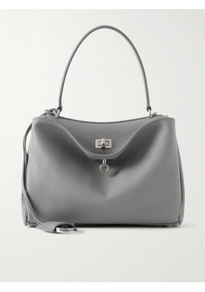 Balenciaga - Rodeo Medium Leather Shoulder Bag - Gray - One size