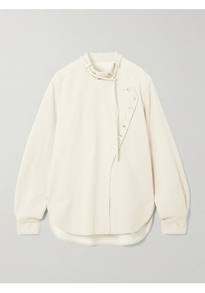 Isabel Marant - Tess Studded Denim Shirt - Off-white - FR 34,FR 36,FR 38,FR 40,FR 42,FR 44