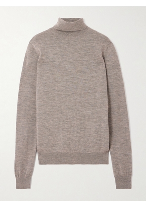 The Frankie Shop - Eve Wool Turtleneck Sweater - Brown - XXS,XS,S,M,L,XL