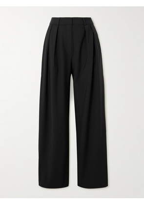 The Frankie Shop - Ripley Pleated Crepe Wide-leg Pants - Black - XXS,XS,S,M,L,XL