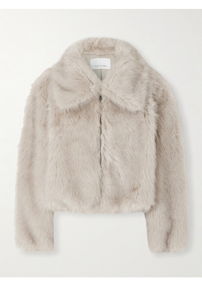 The Frankie Shop - Hope Plush Jacket - Neutrals - XXS,XS,S,M,L,XL