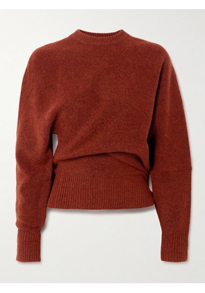 Proenza Schouler - Abie Boiled Knitted Sweater - Red - x small,small,medium,large,x large