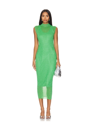 ALLSAINTS Patrice Dress in Green. Size L. Also in S.
