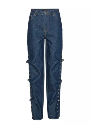 ROTATE BIRGER CHRISTENSEN buttoned wide leg jeans - Blue