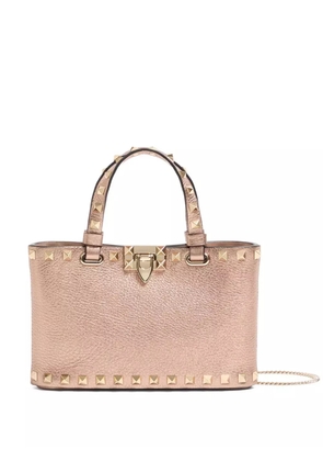 Valentino Garavani mini Rockstud tote bag - Brown