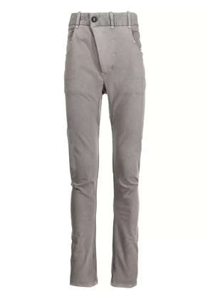11 By Boris Bidjan Saberi mid-rise skinny trousers - Grey