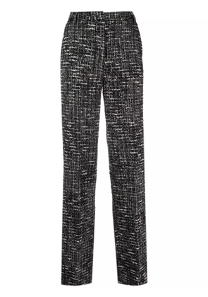 ACT Nº1 straight-leg tweed trousers - Black