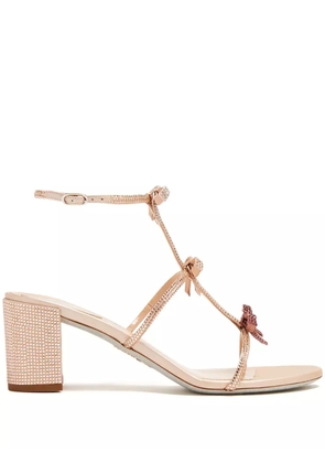 René Caovilla Caterina crystal-embellished sandals - Pink