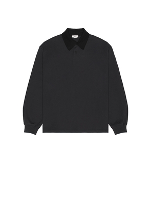 AGOLDE Marius Rugby in Black. Size L. Also in M, S, XL.