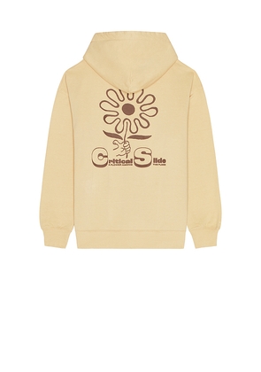 Critical Slide Power Hoodie in Brown. Size L. Also in M, S, XL/1X.