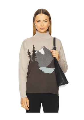 Alp N Rock Simran Mock Neck Sweater in Grey. Size L. Also in M, S, XS.