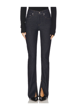 AGOLDE Ingram Split Skinny Jeans in Denim-Dark. Size 23. Also in 24, 25, 26, 27, 28, 29, 31, 33, 34.