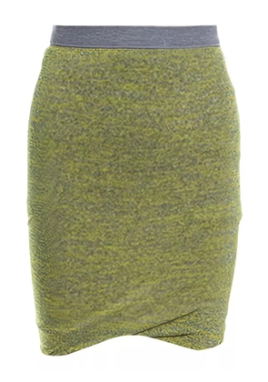 Pre-Owned Alexander Wang tube midi skirt - Yellow