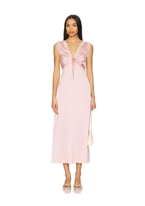 HEARTLOOM Arlington Dress in Blush. Size L. Also in M, S, XL, XS.
