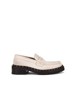 Golden Goose Jerry Rock Loafer in Cream. Size 37. Also in 35, 38, 40.