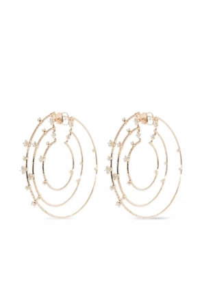 Mattia Cielo 18K rose gold diamond earrings - Pink